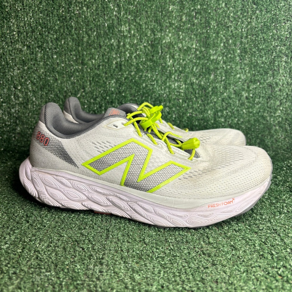 New Balance Fresh Foam X 880 v14 Running Athletic Sneaker Grey Women Size 9 Wide